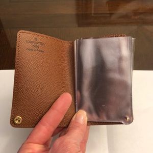 Credit card/picture holder